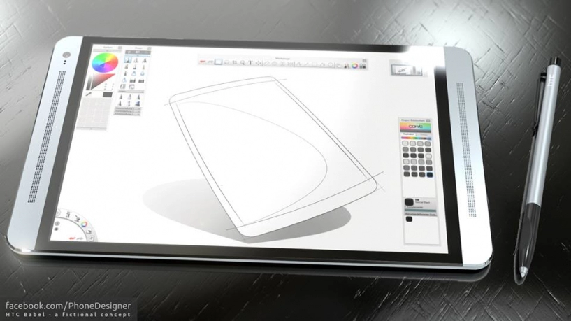 Concept tablet của htc chạy song song android và windows