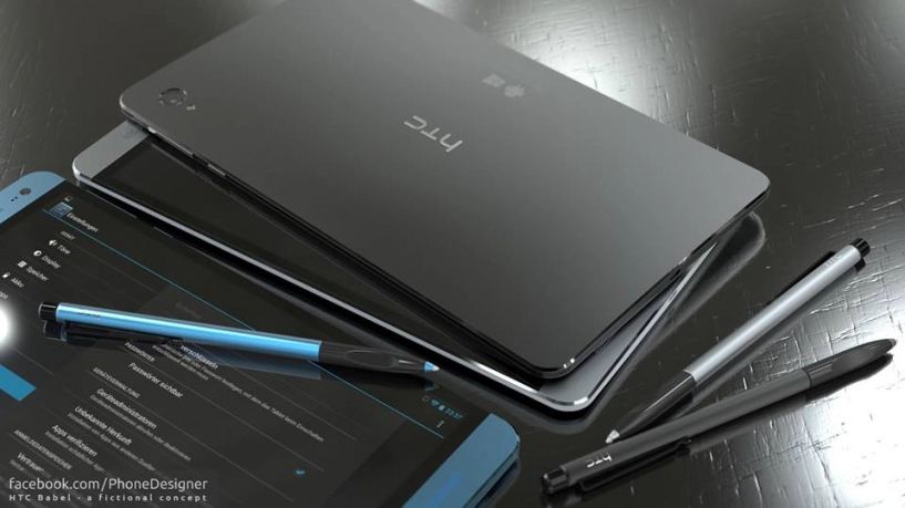 Concept tablet của htc chạy song song android và windows