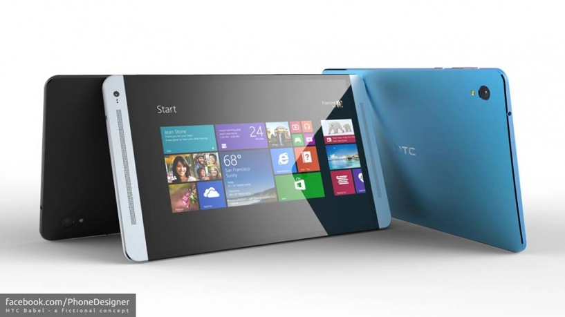 Concept tablet của htc chạy song song android và windows