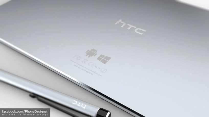Concept tablet của htc chạy song song android và windows