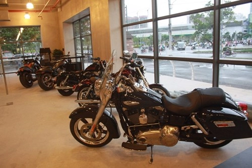 Dàn moto harley- davidson model 2014 khoe dáng ở sài gòn