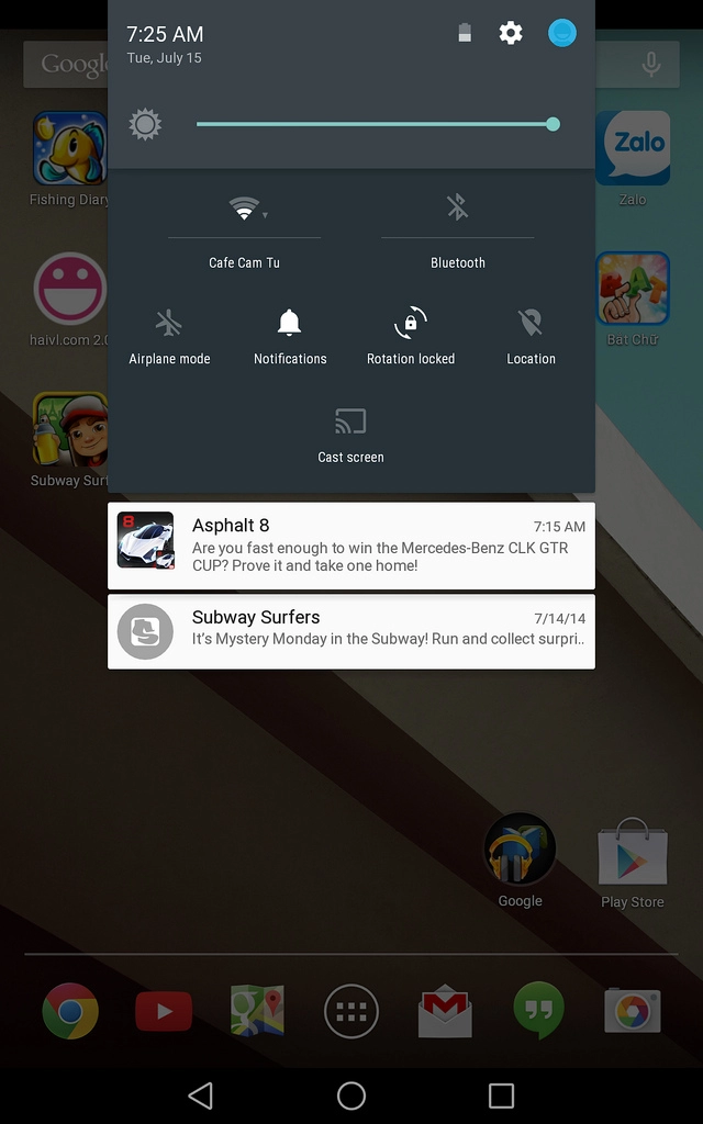 Đánh giá sơ bộ về android l và những cải tiến