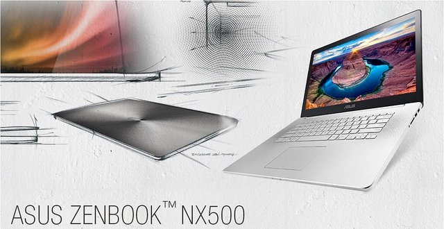 Điểm qua dòng laptop zenbook nx500 mới nhất từ asus