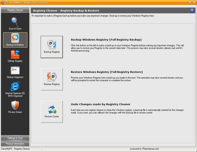 Download clean mypc registry cleaner - phần mềm dọn dẹp máy tính và sửa lỗi registry hiệu quả