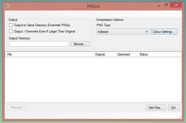 Download pngoo - phần mềm giảm dung lượng ảnh miễn phí rất hiệu quả