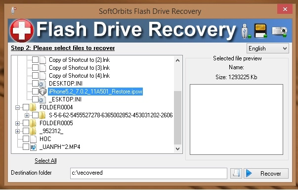 Download softorbits flash drive - phần mềm khôi phục dữ liệu đã xóa trên usb
