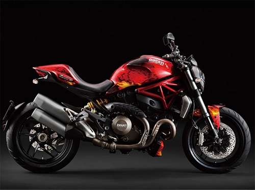 Ducati monster hunter cực ngầu và hầm hố với quái vậy rioreus