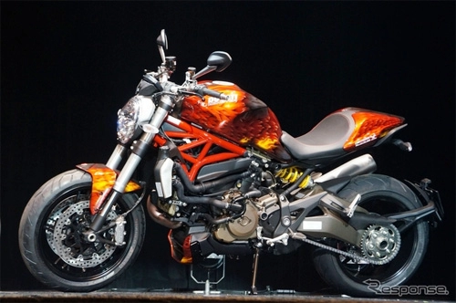 Ducati monster hunter cực ngầu và hầm hố với quái vậy rioreus