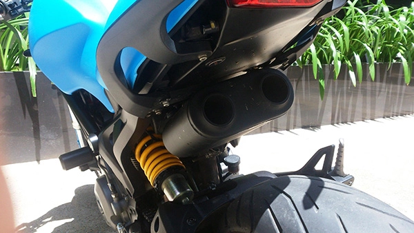 Ducati monster màu xanh độc lạ duy nhất tại sài gòn