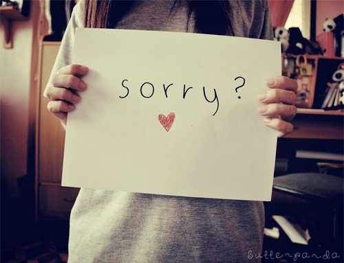 Đừng xin lỗi khi anh chia tay em