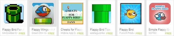 Flappy bird bị xóa google được lợi