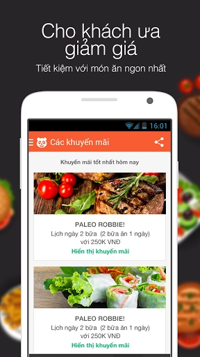 Food panda ứng dụng gọi món ăn toàn thế giới