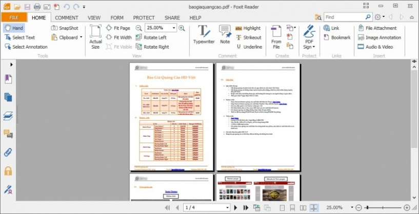 Foxit reader 2014 full crack - phần mềm đọc file pdf gọn nhẹ