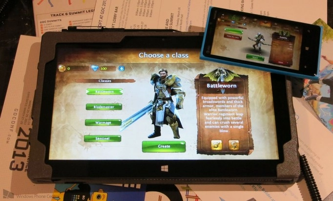 Game dungeon hunter 4 chính thức có mặt cho windows 8 và windows phone 8 mời tải về