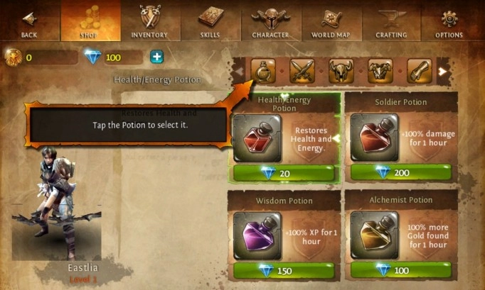 Game dungeon hunter 4 chính thức có mặt cho windows 8 và windows phone 8 mời tải về