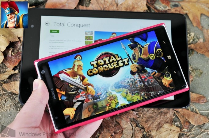 Gameloft chính thức đưa total conquest lên windows phone 8 và windows 8rt