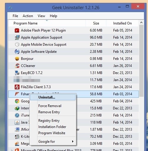 Geek uninstaller - gỡ bỏ phần mềm trên windows hiệu quả nhất