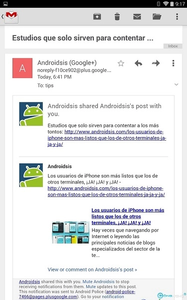 Gmail trên android cập nhật phiên bản 472 bỏ nút show pictures below khi đọc email