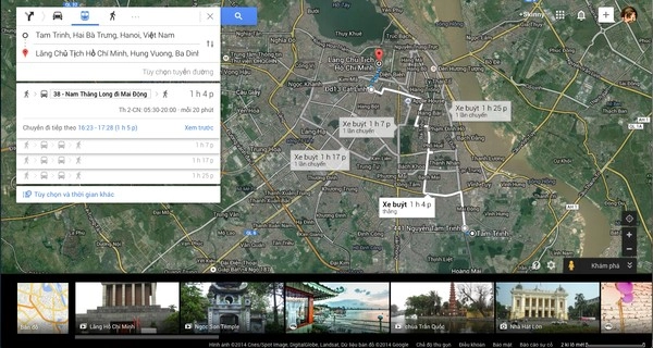 Google maps mới nhanh hơn mạnh mẽ hơn