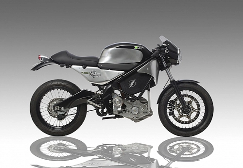 H-ker electric racer -xe điện kiểu dáng cafe racer