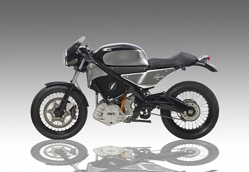 H-ker electric racer -xe điện kiểu dáng cafe racer