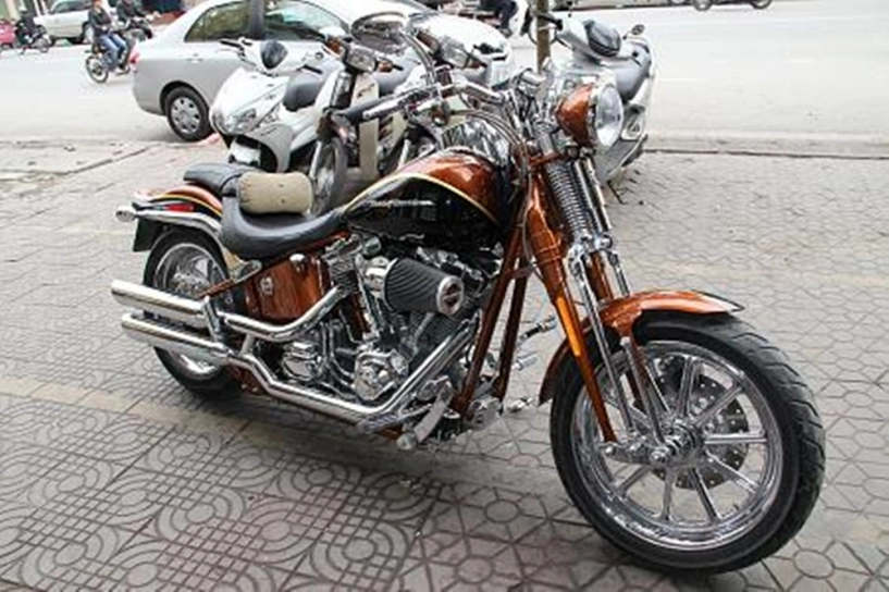 Harley-davidson cvo springer đẹp của clb moto hải phòng