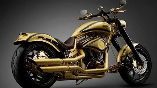 Harley-davidson dát vàng trị giá 20 tỷ đồng