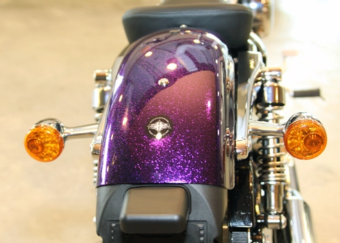 Harley-davidson màu độc giá nửa tỷ đồng
