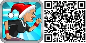 Hoà vào đường chạy cùng game angry gran run