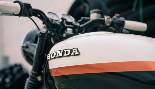 Honda cb550k hoang dã với cafe racer