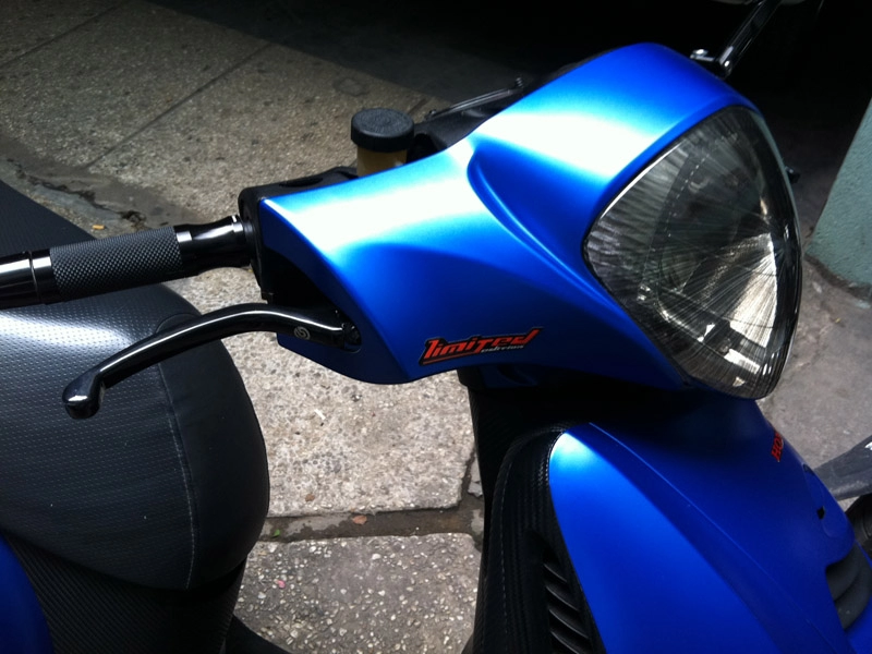 Honda ps xanh dương nhám độ khủng
