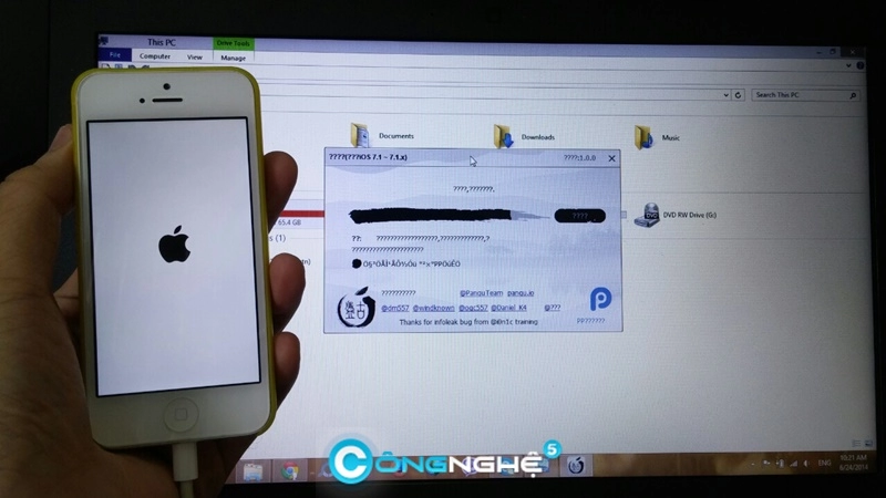 Hướng dẫn jailbreak hoàn chỉnh ios 711