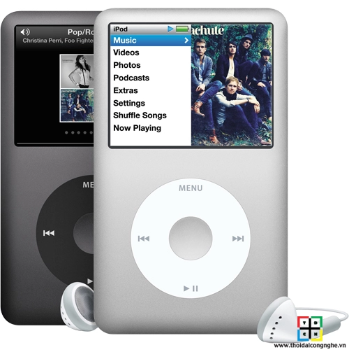 Ipod classic 160gb - thư viện âm nhạc trong tầm tay