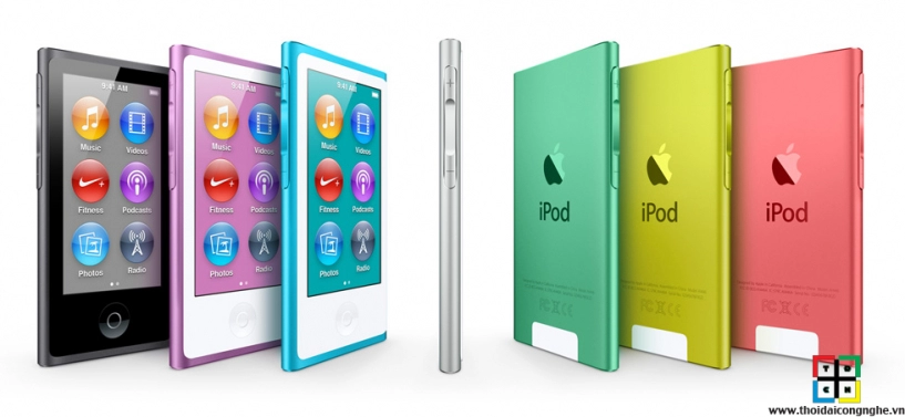 Ipod nano gen 7 16gb - máy nghe nhạc hot nhất hiện nay