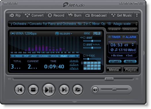 Jetaudio - hơn cả một phần mềm nghe nhạc