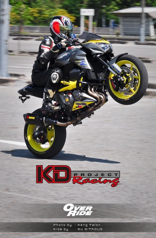 Kawasaki z800 nhẹ nhàng của người thái