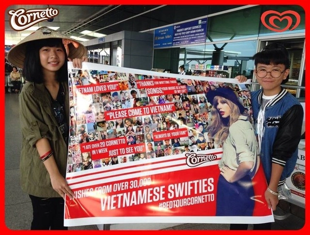 Khoảnh khắc lịch sử của fan taylor swift việt nam