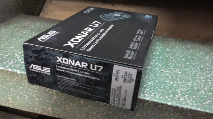 khui hộp xonar u7 echelon edition