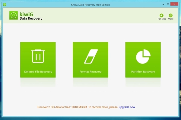 Kiwig data recovery - khôi phục dữ liệu máy tính của bạn dễ dàng nhất