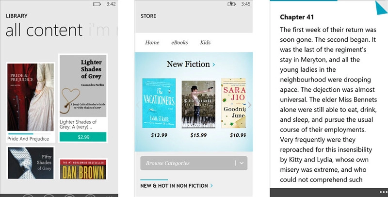 Kobo books đã chính thức có mặt trên windows phone store sẵn sàng tải về wp8