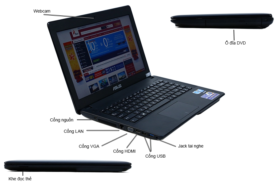 Làm được gì với laptop phổ thông x451ca