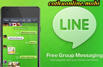 Line chat - ứng dụng gọi điện nhắn tin miễn phí