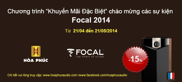 Loa focal aria 948 - sát thủ âm trầm