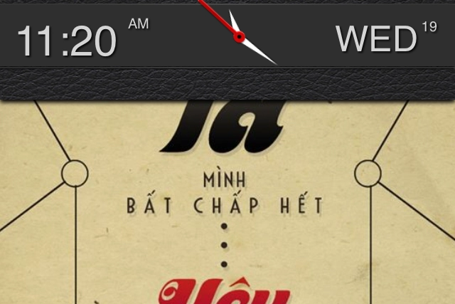 Lockhtml3 trang trí màn hình khóa cho ios 7