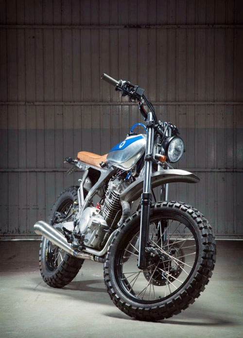 Lột xác honda nx650 dominator