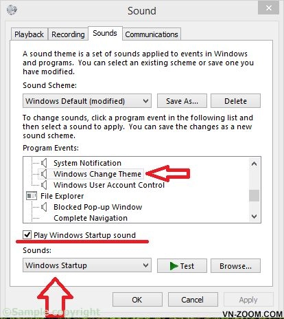 Mang âm thanh khởi động windows trở lại trên windows 8windows 81