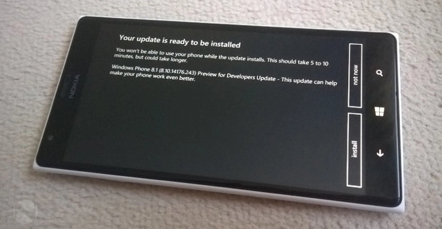 Microsoft tung bản cập nhật tiếp theo cho windows phone 81 preview