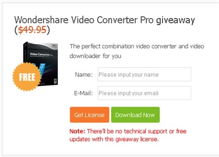 Miễn phí bản quyền wondershare video converter pro - tải ngay kẻo lỡ