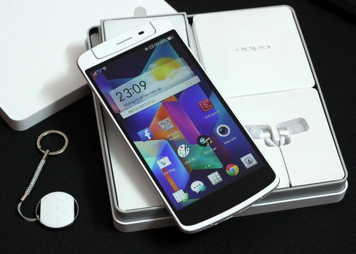 Mở hộp phablet oppo n1