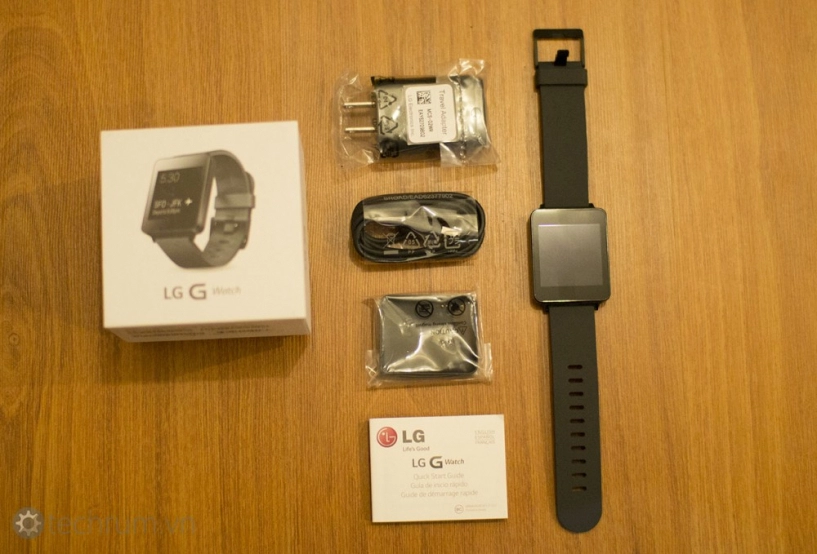 Mở hộp samsung gear live và lg g watch bản thương mại tại việt nam